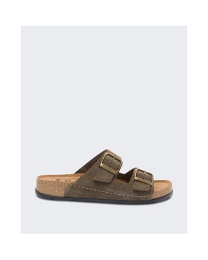 Scholl Heren bora 2 buckles man