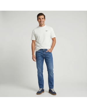 Cars Dayton heren regular-fit jeans stone used