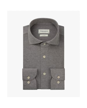Profuomo Ppxh10023c - overhemd cutaway lange mouw profu