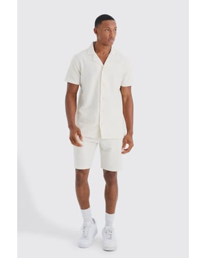 Short Sleeve Ottoman Jersey Regular Fit Shirt And Short Set