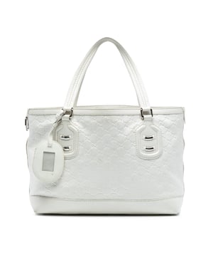 Pre-owned Guccissima Techno Tag Tote