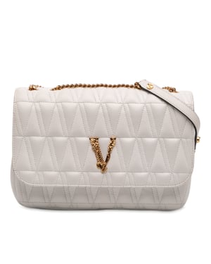 Pre-owned Nappa Leather Virtus V Crossbody