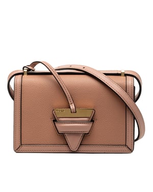 Pre-owned Mini Grained Calfskin Barcelona Crossbody