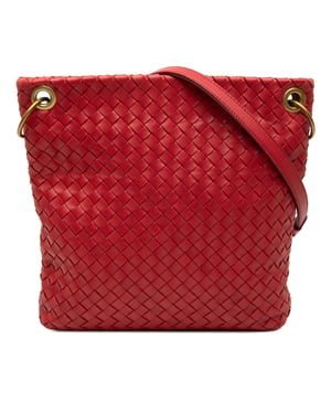 Pre-owned Nappa Intrecciato Crossbody