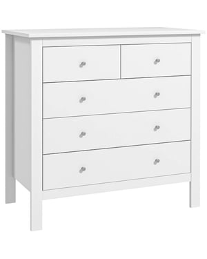 4goodz Ladenkast greeploos met 5 laden 33x55x100 cm -