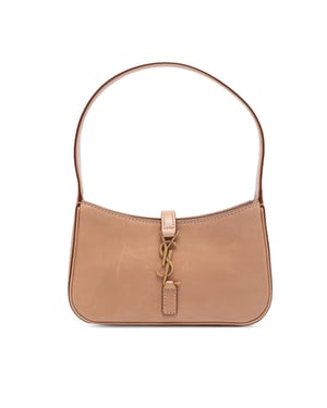 Pre-owned Mini Smooth Calfskin Le 5 A 7 Hobo