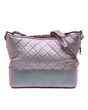 Tweedehands Medium Iriserend Kalfsleer Gabrielle Crossbody