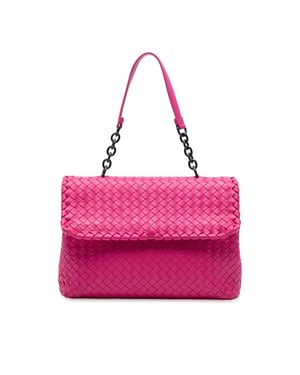 Pre-owned Medium Nappa Intrecciato Olimpia Shoulder Bag
