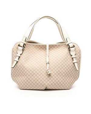 Pre-owned Macadam Canvas Bittersweet Hobo