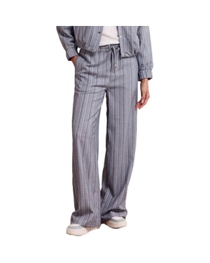 Tramontana Trousers blue melange