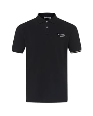 Ice Iceberg Zwarte Poloshirt