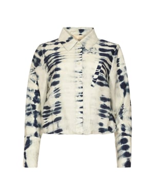 Para Mi Maicazz polly blouse-faded blue