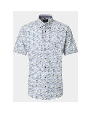 Casamoda Casual hemd korte mouw b.d. casual fit 1/2arm 126130301/500