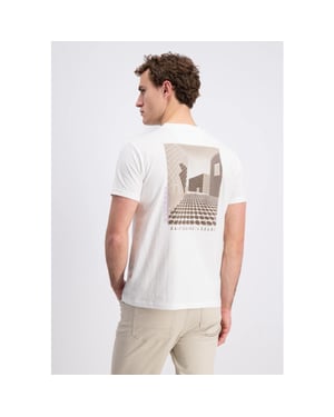 Gabbiano Heren shirt bara 1565111 102 ecru
