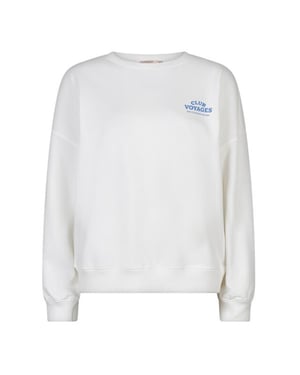 Esqualo Sweater sp26-05019 offwhite/blue