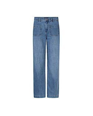 Red Button Broek srb4861 colette frontpatch stone used