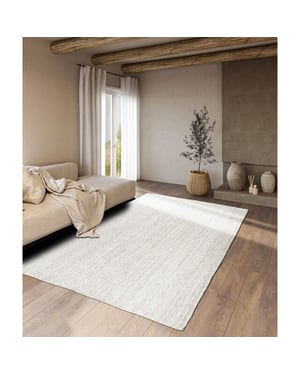 Villeroy & Boch Rosalie jute vloerkleed wit- 200x290 cm