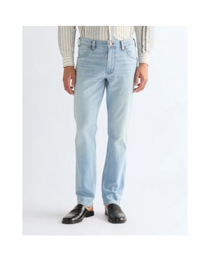 Wrangler Greensboro heren regular straight-fit jeans firelight blue