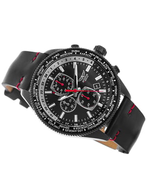 Aviator Horloge F-Series Black Eagle AVAW9485 Zwart