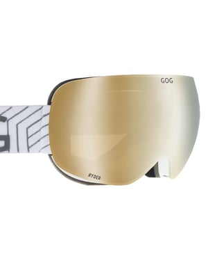 Unisex Ryder UV400 Skid- och Snowboardglasögon med Antimugg Spegel Dubbel Lins