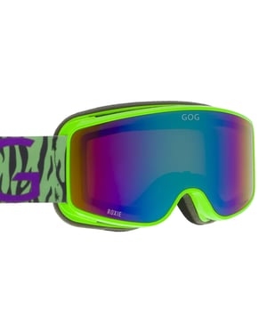 Roxie UV400 Ski- en Snowboardgoggles met Anti-fog Spiegel Hydrofobe Dubbele Lens