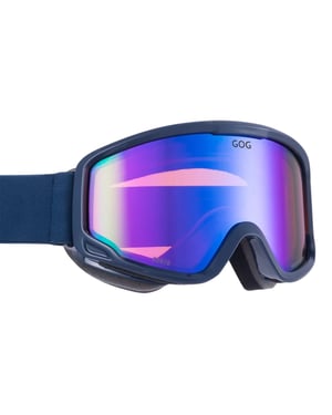 Gonzo UV400 Skid- och Snowboardglasögon med Antimist Spegel Hydrofob Dubbel Lins