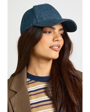 Indigo Denim Washed Cap