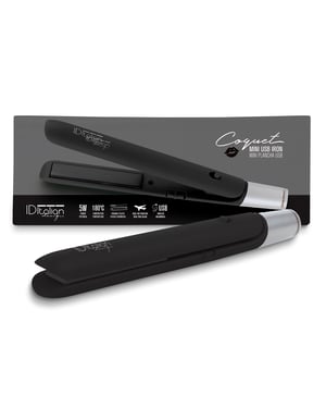 Mini USB Coquete Zwarte Haard straightener