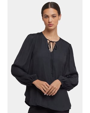 Elsie Blouse | Zwart