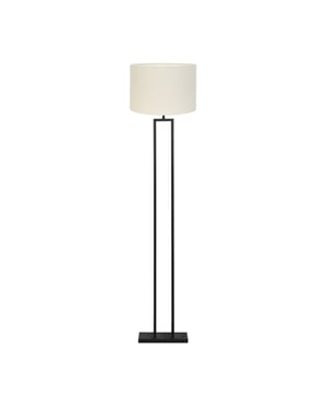 Light & Living Vloerlamp shiva/livigno zwart/ Ø40x170cm