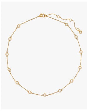 Set In Stone Station Necklace