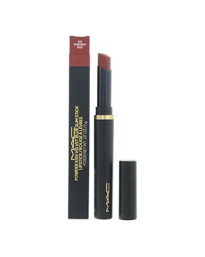 MAC Powder Kiss Velvet Blur Slim Stick Lipstick 2g - 878 Dubonnet Buzz