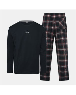 Men's Boss Holiday Pyjamas in Blue
