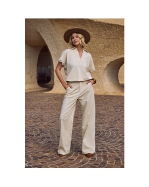 Nukus Nks09080 9 eline pants sand