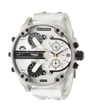 Diesel DZ7401 Mr. Daddy 2.0 57mm Men's Watch White