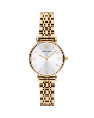 Emporio Armani AR1877 Gianni T-Bar 32mm Gouden Dameshorloge