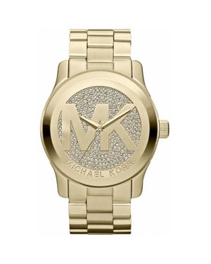Michael Kors Runway MK5706 45mm Gouden Dameshorloge
