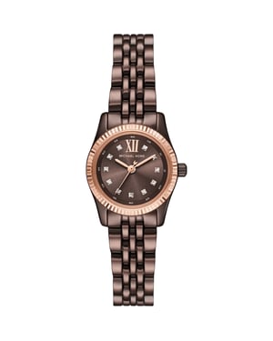 Michael Kors MK4844 Lexington dameshorloge met bruine wijzerplaat