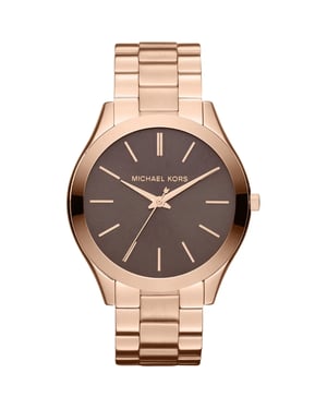 Michael Kors Slim Runway MK3181 42mm Roséguldfärgad damklocka