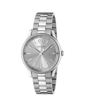 Gucci YA1264232 G-Timeless Silver Dial Herrklocka