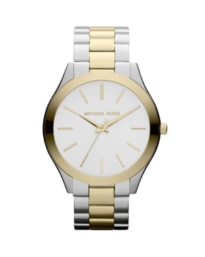 Michael Kors Runway MK3198 Tvåfärgad 42 mm Damklocka