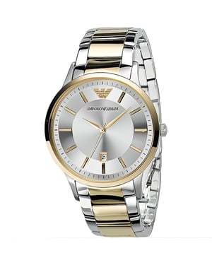 Emporio Armani AR2449 Heren Twee-Kleur Sporthorloge