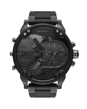 Diesel Mr Daddy 2.0 DZ7396 Zwart Heren Chronograaf Horloge
