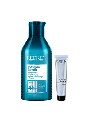 Redken Extreme Length Conditioner 300ml And Mini Extreme Length Conditioner 30ml Duo