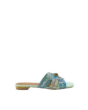 Kurt Geiger Chelsea woven flat sandaal