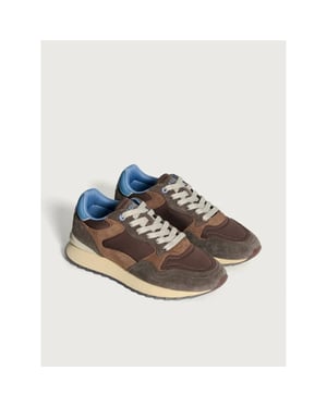 HOFF 12602401 sneaker woman city retro chocolate
