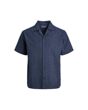 Jack & Jones jprbluwinson print dobby s/s shirt 12291956 pageant