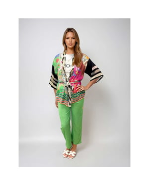 Mucho Gusto ® pareo imperia lichtblauw paisley
