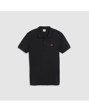 Men's Levis Housemark Polo Shirt in Black