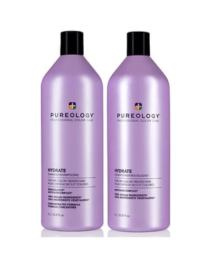Pureology Hydrate Shampoo 1000ml & Conditioner 1000ml Duo Worth £171